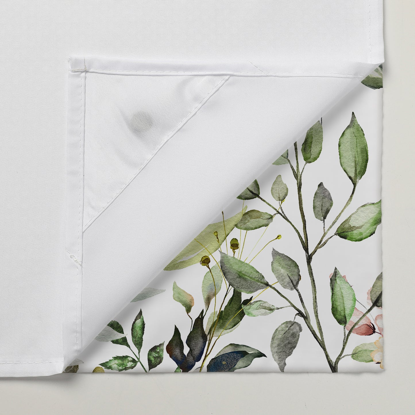 Leaf pattern shower curtain（72in*72in）